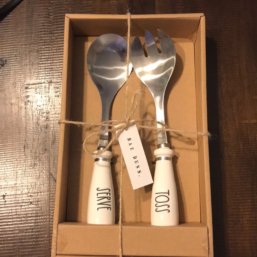 Rae Dunn Serve and Toss Utensils